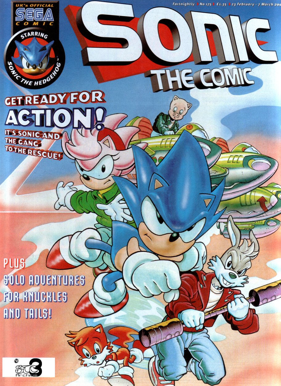 Sonic - The Comic Issue No. 175 Comic cover page